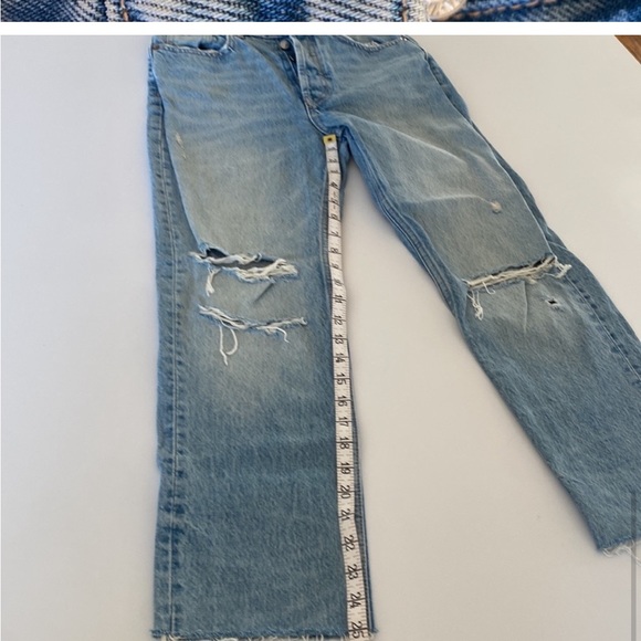 Zara Women’s High Waisted Destructive Jeans - Picture 11 of 13